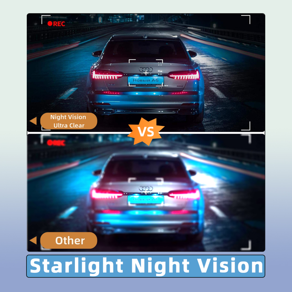 X18 STARVIS2 3 Channel (4K+2K+2K), Wi-Fi App Controlled, 3" Touch Screen Dash Camera