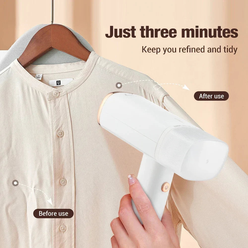 Travel-Friendly Handheld Garment Steamer