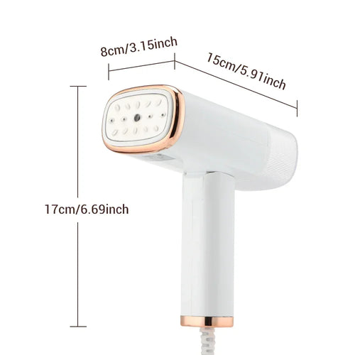 Travel-Friendly Handheld Garment Steamer